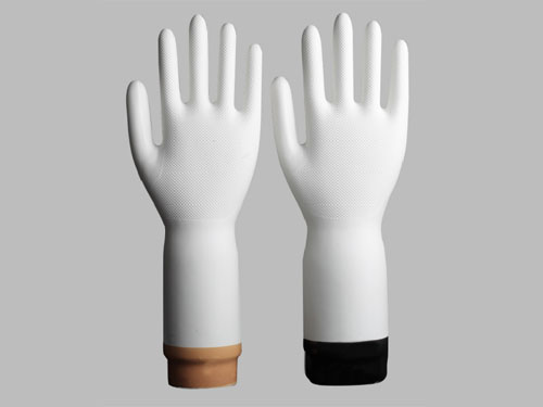 Nitrile Exam Pattern Glove Ceramic Former